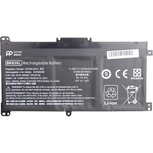 Акумулятори PowerPlant для ноутбуків HP Pavilion X360 14-BA (BK03XL, HSTNN-LB7S) 11.55V 3400mAh (NB461493)