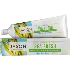 Гелевая зубная паста Jason против зубного камня Sea Fresh с коэнзимом Q10 170 г (078522015307) лучшая модель в Ивано-Франковске