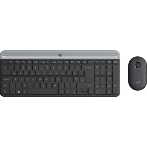 Комплект Logitech MK470 Wireless Slim Graphite (920-009206) в Івано-Франківську