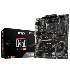 Материнська плата MSI B450-A PRO MAX ТОП в Івано-Франківську