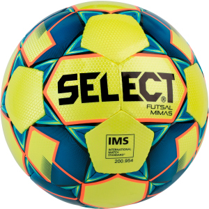 М'яч футзальний Select Futsal Mimas (102) Yellow-Blue (5703543187058) ТОП в Івано-Франківську