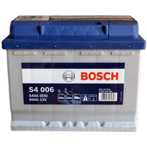 Автомобильный аккумулятор Bosch 60Аh (+/-) S4006 (540EN) (0 092 S40 060) лучшая модель в Ивано-Франковске