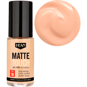 Основна основа Hean Matte Touch foundation 007 пісок 30 мл (5907474472324) в Івано-Франківську