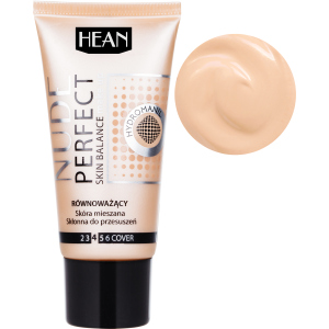 Основа под макияж Hean Nude Perfect foundation 600 ваниль 30 мл (5907474428017) лучшая модель в Ивано-Франковске