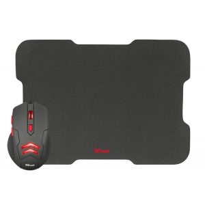 Мишка Trust Ziva Gaming mouse with Mouse pad (21963) краща модель в Івано-Франківську