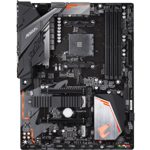 Материнская плата Gigabyte B450 Aorus Elite (sAM4, AMD B450, PCI-Ex16) лучшая модель в Ивано-Франковске