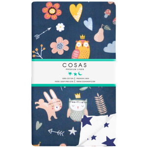 купить Пододеяльник Cosas Animals-Indi-Blue 155х215 (4822052044469)