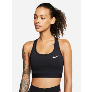 Спортивний топ Nike Swoosh Band Bra Non Pad BV3900-010 M Чорний (193655466694) краща модель в Івано-Франківську