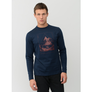 хороша модель Чоловічий лонгслів Columbia Blue Reef LS Graphic Tee 1937541-464 M (0193855915114)