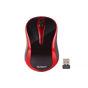 Мышь беспроводная A4Tech G3-280N Black/Red USB V-Track ТОП в Ивано-Франковске