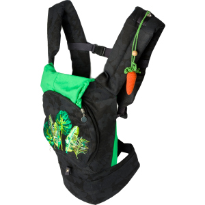 Эрго-рюкзак для переноски ребенка Модный карапуз с сеточкой для проветривания Черный (03-00736) (4823870873637) в Ивано-Франковске