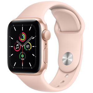 Смарт-часы Apple Watch SE GPS 40mm Gold Aluminum Case with Pink Sand Band (MYDN2UL/A) ТОП в Івано-Франківську