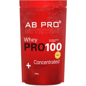 Протеин AB PRO PRO 100 Whey Concentrated 1000 г Vanilla (PRO1000ABVA39) рейтинг