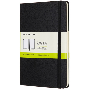 Нотатник Moleskine Classic 11,5 х 18 см 192 сторінки без линівки Чорна (8058647626604) ТОП в Івано-Франківську