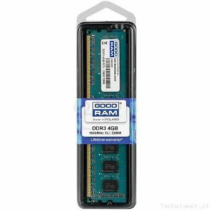 Модуль пам'яті для комп'ютера DDR3 4GB 1600 MHz GOODRAM (GR1600D364L11S/4G) краща модель в Івано-Франківську