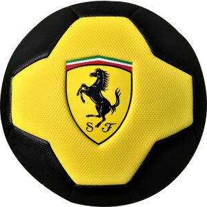 М'яч футбольний Ferrari №5 Жовто-чорний (F661Y) надійний