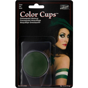 Кремовый грим Mehron Color Cups Green 12 г (CCC-G) (764294502069) ТОП в Ивано-Франковске