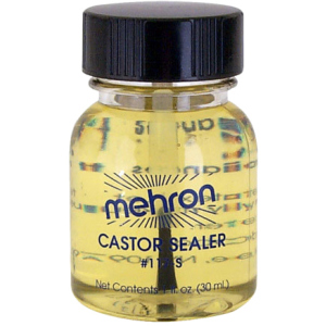 Закріплювач для латексу Mehron Castor Sealer for Latex з пензликом 30 мл (117-S) (764294517711) надійний