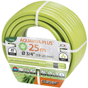 Шланг поливочный Claber Aquaviva Plus 3/4" 25 м Салатовый (90080000) ТОП в Ивано-Франковске