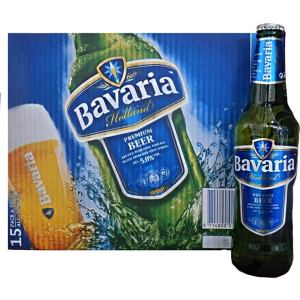 Упаковка пива Bavaria світле відфільтроване 5% 0.5 л x 15 шт (8714800013581) в Івано-Франківську