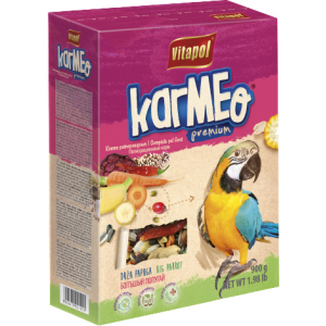 Повсякденний корм для великих папуг Vitapol Karmeo преміум 0.9 кг (2000981188184) ТОП в Івано-Франківську