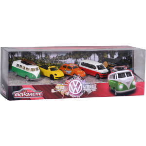 Набір машинок металевих Majorette Volkswagen 7.5 см 5 шт (2057615) (3467452030363) в Івано-Франківську