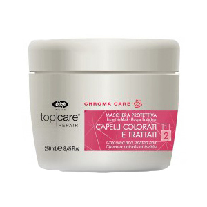 Маска защитная для окрашенных волос Lisap Top Care Repair Chroma Care Protective mask 250 мл (1800070000011) в Ивано-Франковске