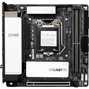 Материнська плата Gigabyte Z590 Vision D (s1200, Intel Z590, PCI-Ex16) ТОП в Івано-Франківську