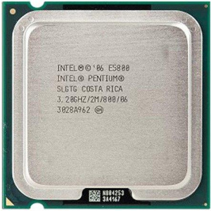 Процессор Intel Pentium Dual-Core E5800 3.20GHz/2M/800 (SLGTG) s775, tray