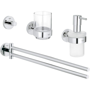 Набір аксесуарів Grohe Essentials (40846001) краща модель в Івано-Франківську