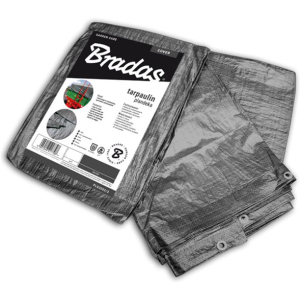 Тент Bradas посилений 3х5 м 200 г/м² Gray (PLG2003/5)