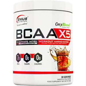 Амінокислота Genius Nutrition BCAA-X5 360 г Кола (5402869110015) в Івано-Франківську