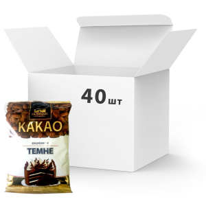 Упаковка какао Галицькі традиції темного алкалізованого 40 шт х 100 г (881643) в Івано-Франківську