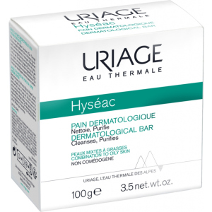 Дерматологічне мило Uriage Hyseac Dermatological Bar "Без мила" 100 г (3661434004568) в Івано-Франківську