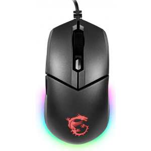 Мышь MSI Clutch GM11 RGB USB Black лучшая модель в Ивано-Франковске