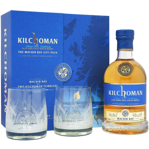 Віскі Kilchoman Machir Bay 0.7 л 46% + 2 келихи (5060210702489) краща модель в Івано-Франківську