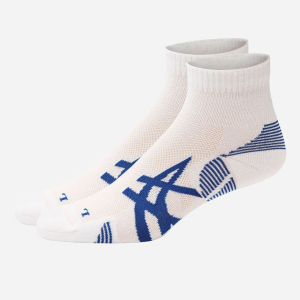 Набор носков Asics 2Ppk Cushioning Sock 3013A238-100 39-42 (II) 2 пары Белый (8718837145642) лучшая модель в Ивано-Франковске