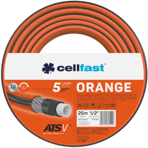 Шланг садовый Cellfast Orange 25 м 1/2'' (15-002) ТОП в Ивано-Франковске