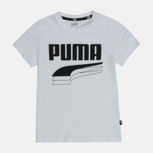 Футболка дитяча Puma Rebel Tee 58153002 134-140 см White (4062451156312) в Івано-Франківську