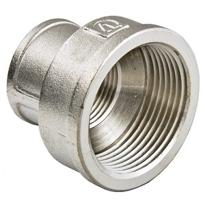 Муфта різьбова Valtec DN 1 1/2"х1 1/4" перехідна нікель (VTr.240.N.0807) ТОП в Івано-Франківську