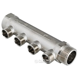 Коллектор VALTEC с наружной резьбой 3/4" х 1/2" (3 вых.) (VTc.500.N.0503) ТОП в Ивано-Франковске