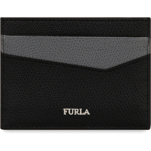 Візитниця шкіряна Furla Marte S Credit Card Case 976806 Чорна (800070041084) краща модель в Івано-Франківську