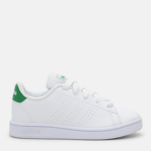 Кеди дитячі Adidas Advantage K EF0213 28 Ftwwht/Green/Gretwo (4061622793592) в Івано-Франківську