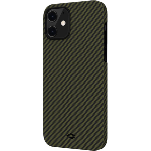 Панель Pitaka MagEZ Case Twill Apple iPhone 12 mini Black/Yellow (KI1205) в Івано-Франківську