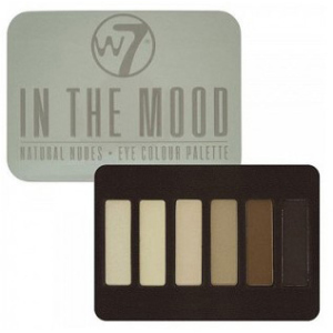 Тіні для повік W7 In The Mood Eye Colour Palette палетка 6 кольорів light and chocolate brown 7 г (5060406140330) краща модель в Івано-Франківську