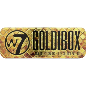 Тіні для повік W7 Goldibox Palette палетка 12 кольорів 15.6 г (5060294390381) ТОП в Івано-Франківську