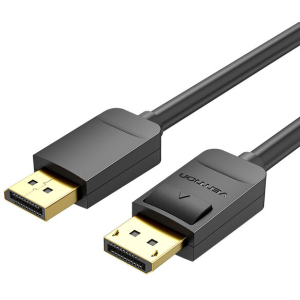 Кабель Vention DisplayPort v1.2 1 м Black (HACBF) в Івано-Франківську