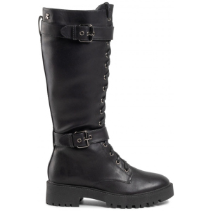 Сапоги XTI PU Ladies Boots 69364 38 24 см Черные (8434739603188) лучшая модель в Ивано-Франковске