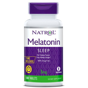 Витамины Natrol Melatonin 3 мг T/R 100 таблеток (047469004583) в Ивано-Франковске