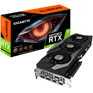 Видеокарта Gigabyte, GeForce RTX 3090, GAMING OC, 24Gb GDDR6X, 384-bit, 2xHDMI/3xDP, 1755/19500 MHz, 2x8-pin (GV-N3090GAMING OC-24GD) ТОП в Ивано-Франковске